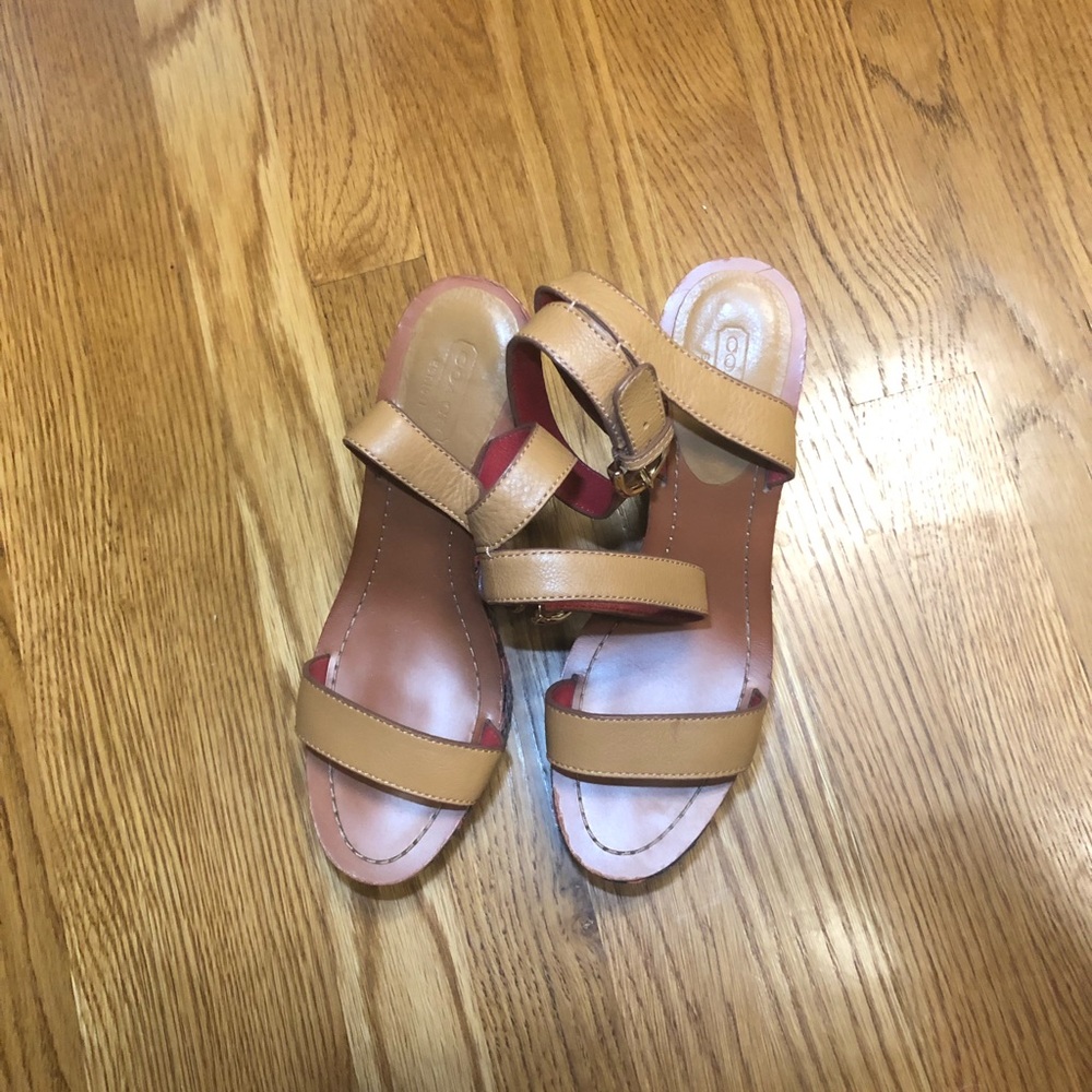 Coach Gemma Wedge Sandals - Picture 4 of 14